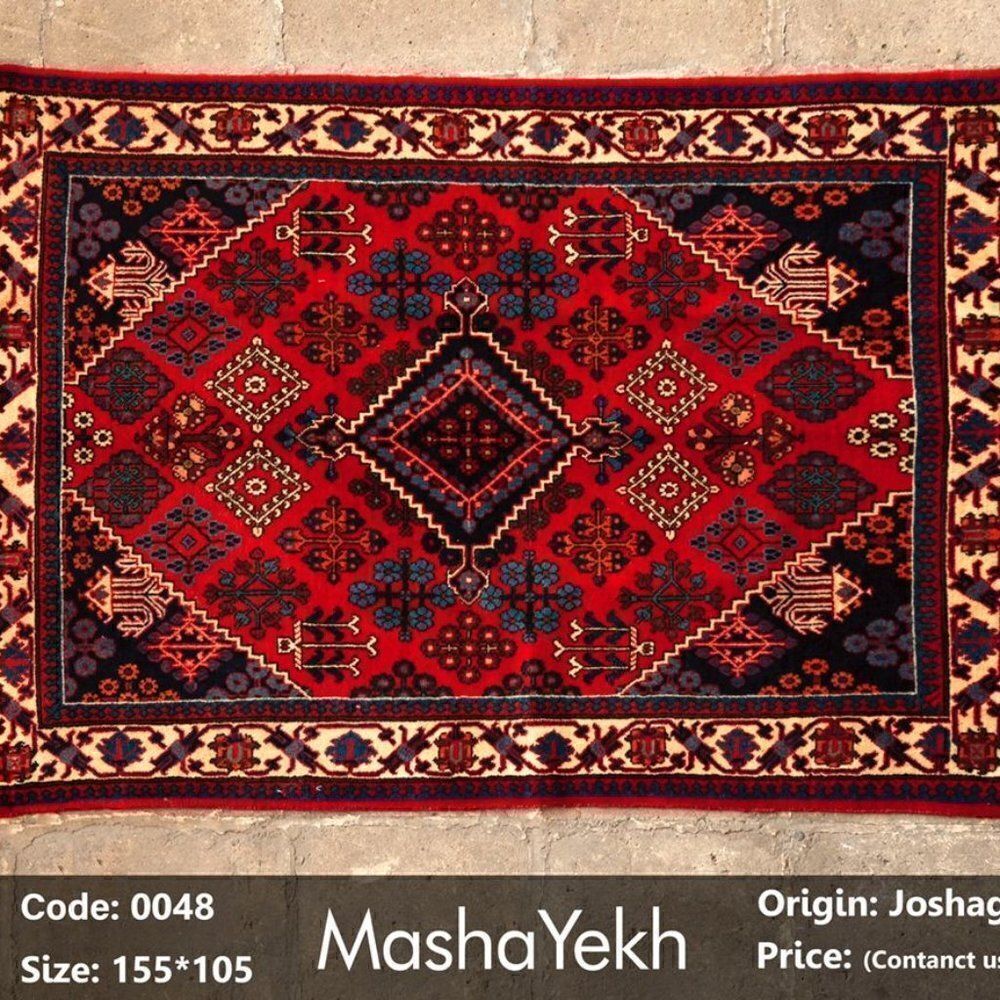 fine Vintage Rug 155 x 105 cm 5′1″ x 3'4" Quality Esfahaan Fine Wool Rug